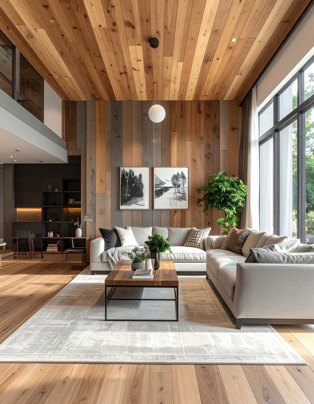 Mixed Width Shiplap Wall - 40 Shiplap Accent Wall Ideas for Modern Home Decor