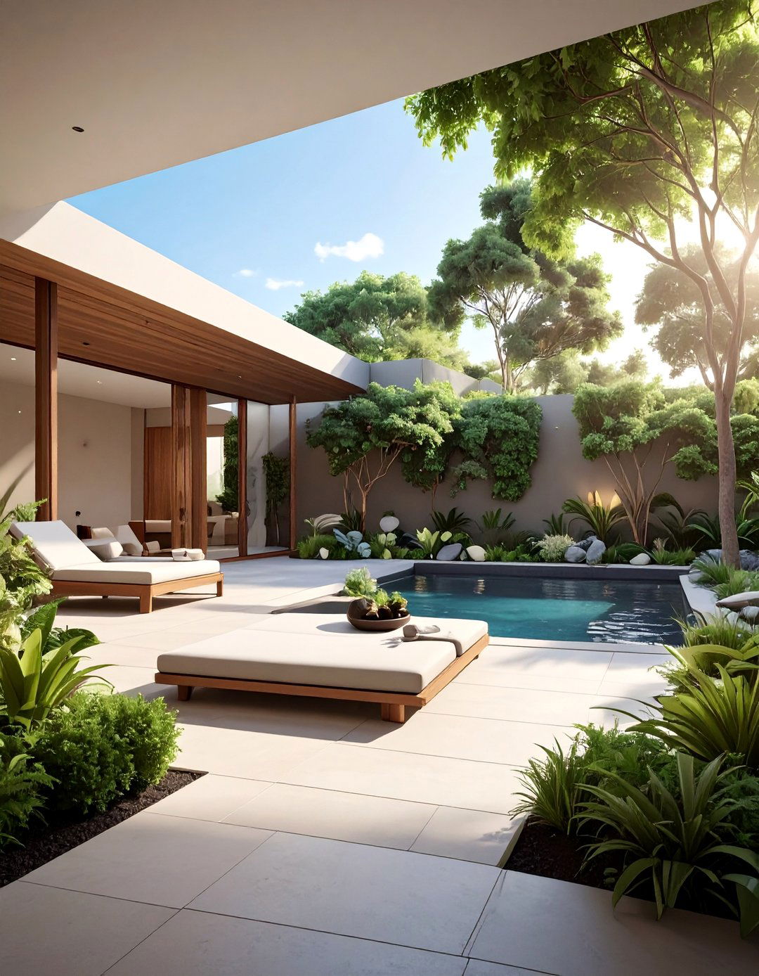 Modern Wellness Patio Retreat - 40 Patio Decor Ideas to Refresh Your Outdoor Space