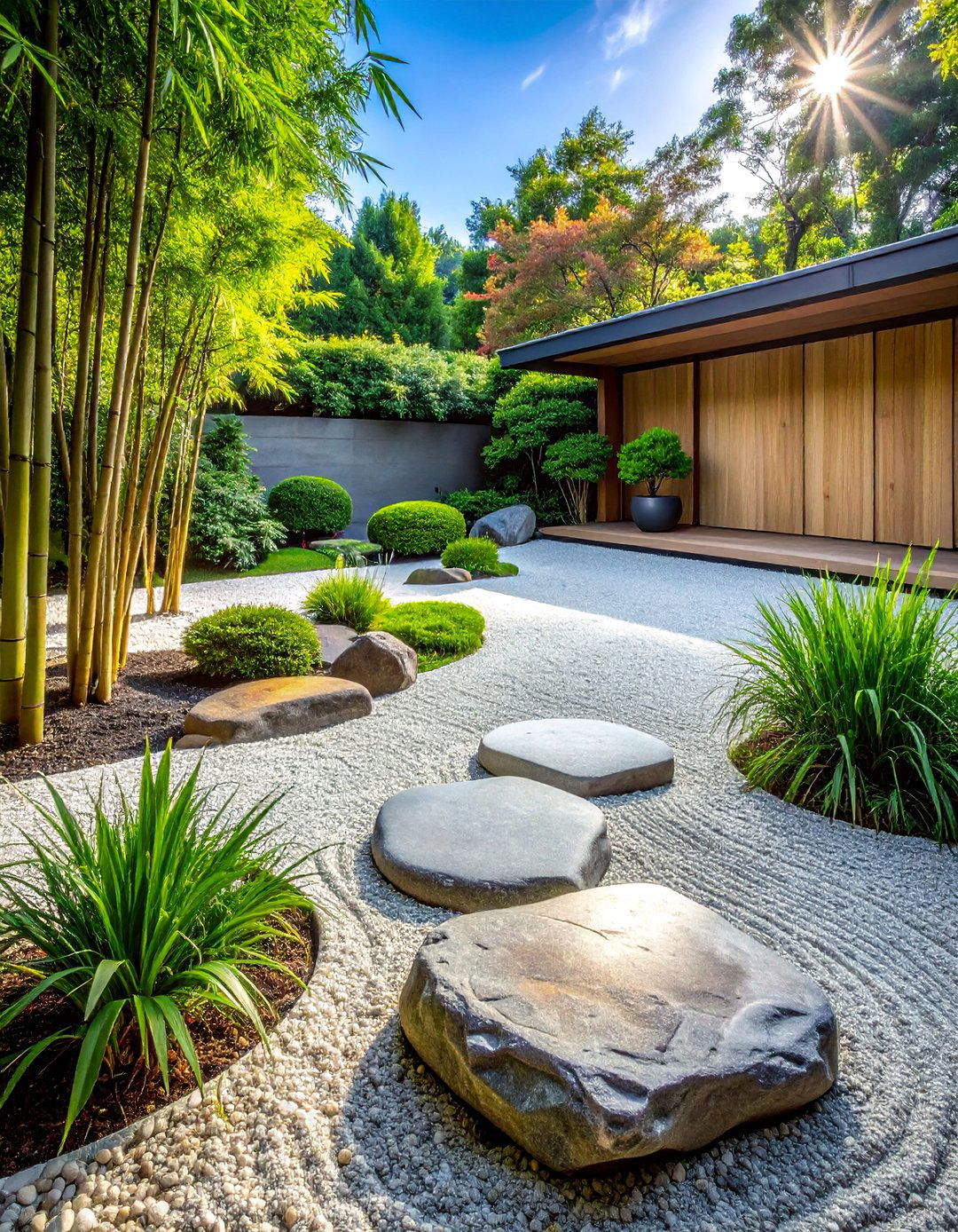 Modern Zen Garden Space - 30 Decomposed Granite Landscaping Ideas for Your Yard