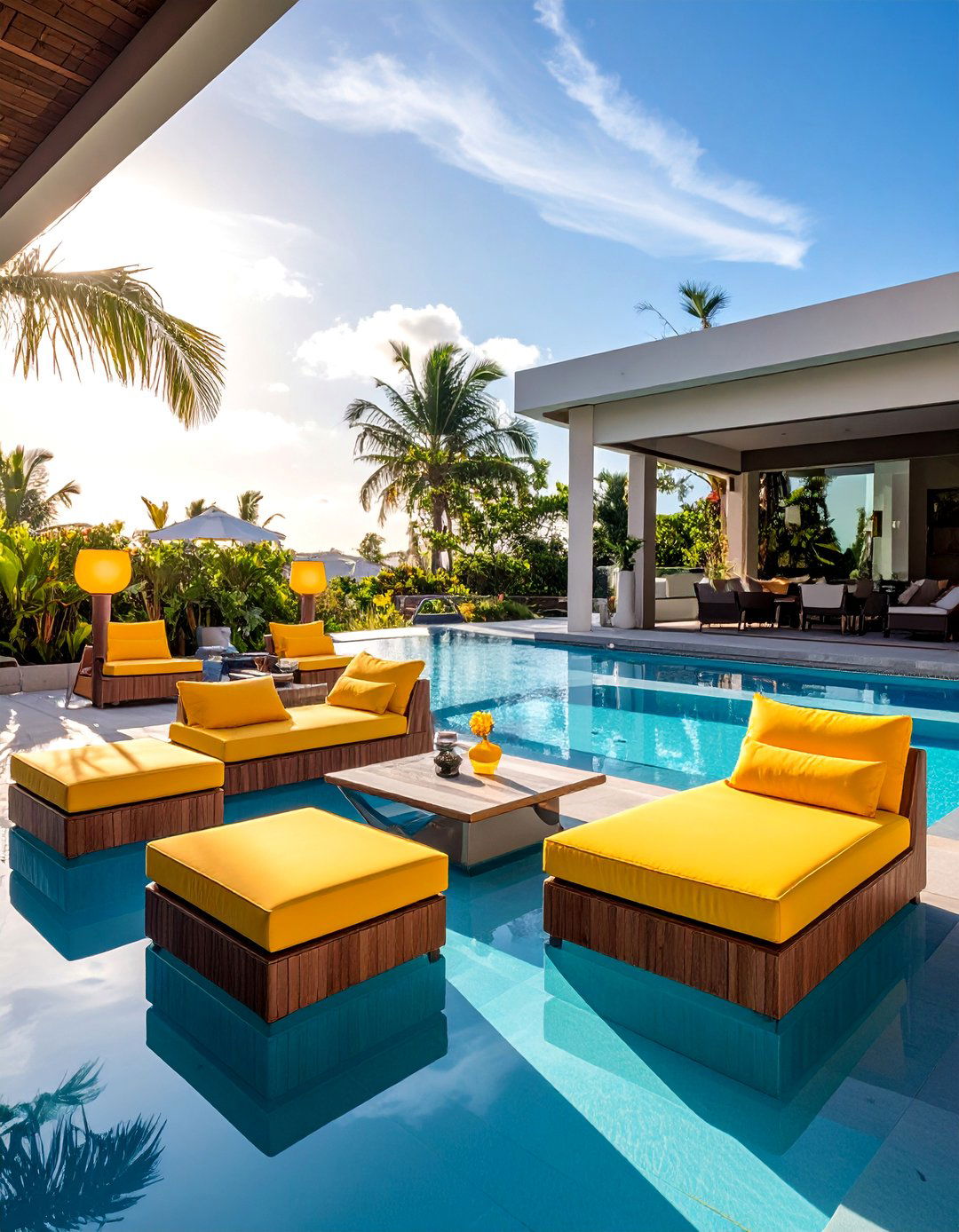 Modular Lounge Systems for Custom Configurations - 20 Pool Furniture Ideas for a Relaxing Outdoor Space