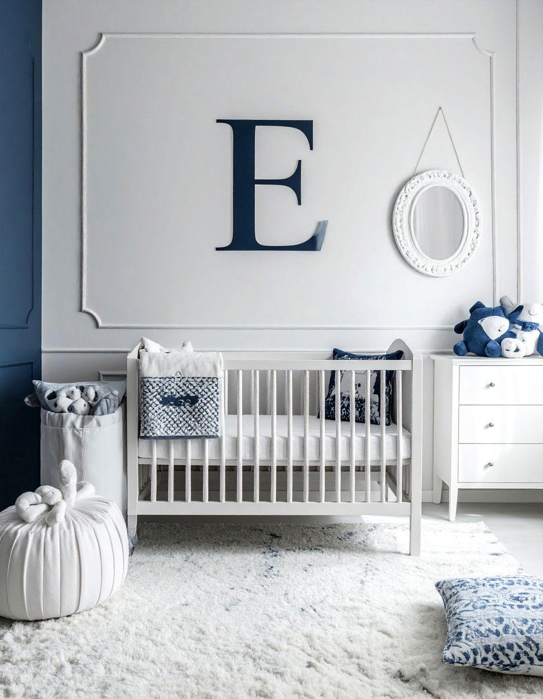 Monogrammed and Personalized Nursery - 25 Baby Girl Nursery Ideas for a Dreamy Space
