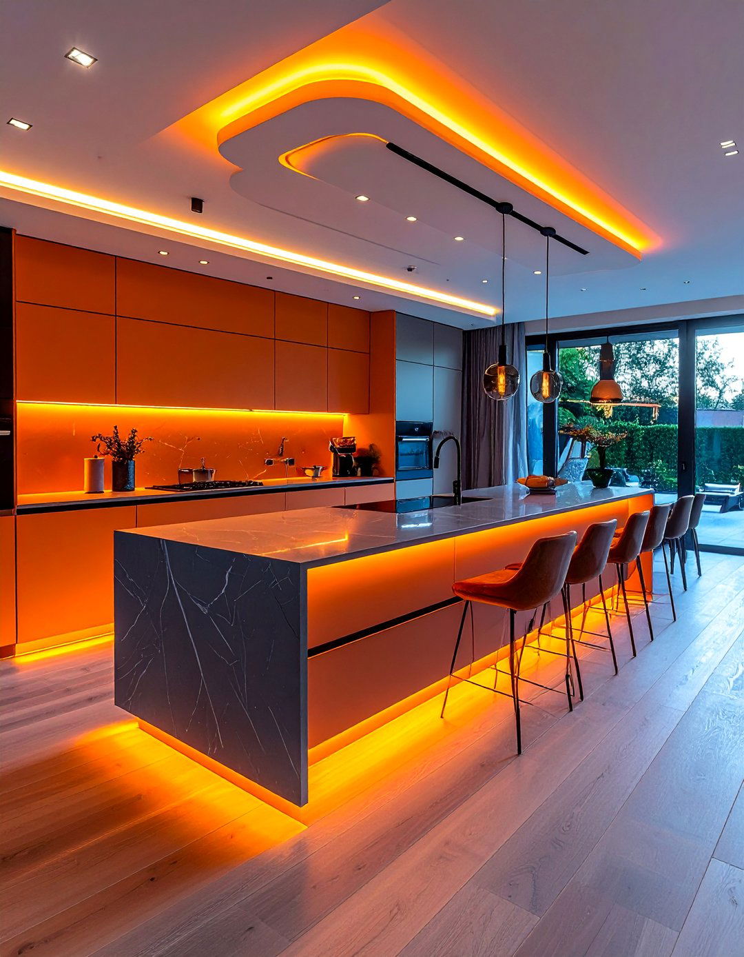 Monorail Kitchen Track Design - 20 Kitchen Track Lighting Ideas for Modern Homes