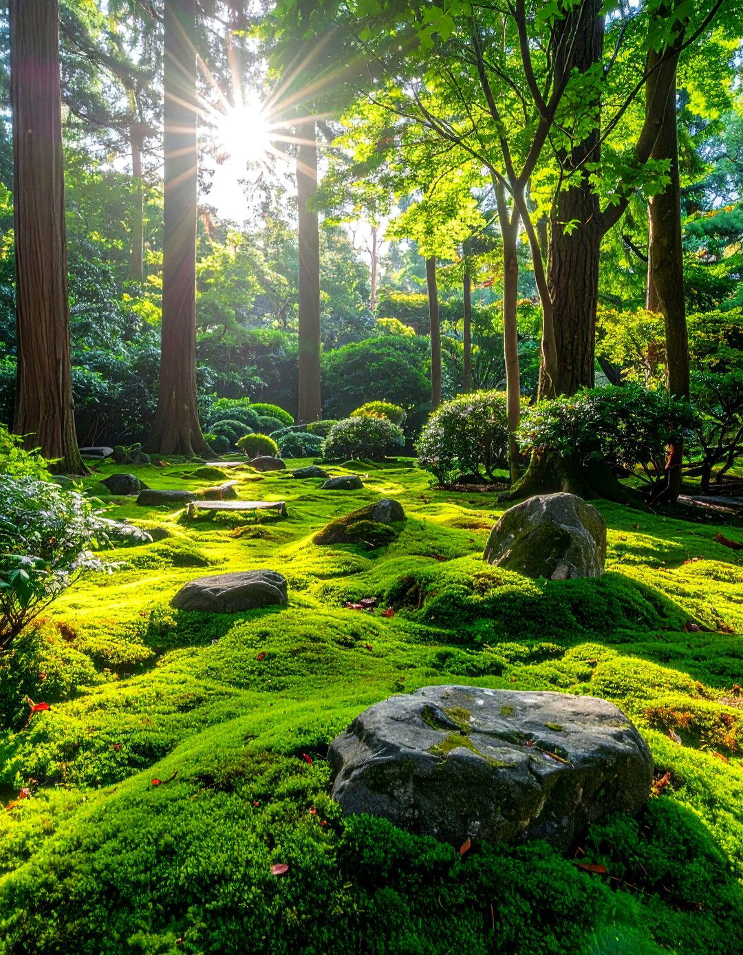 Moss Garden Ground Cover Design - 40 Japanese Garden Ideas for a Serene Outdoor Retreat