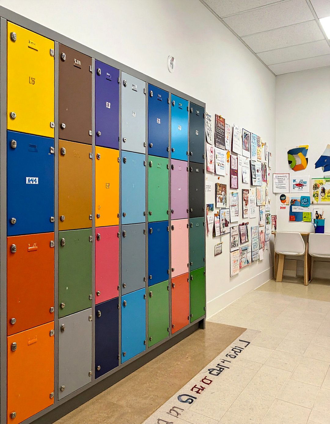 Motivational Quote Board - 30 Locker Decor Ideas for Stylish and Functional Spaces