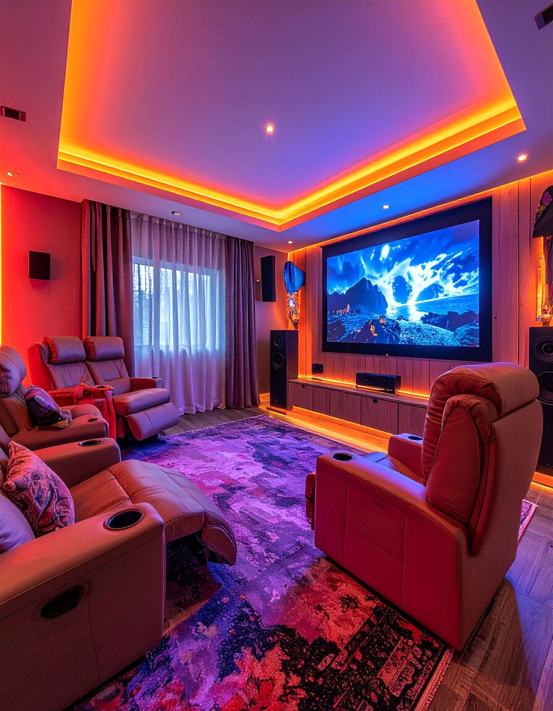 Movie Theater Experience - 40 Teen Room Ideas for a Fun and Functional Space