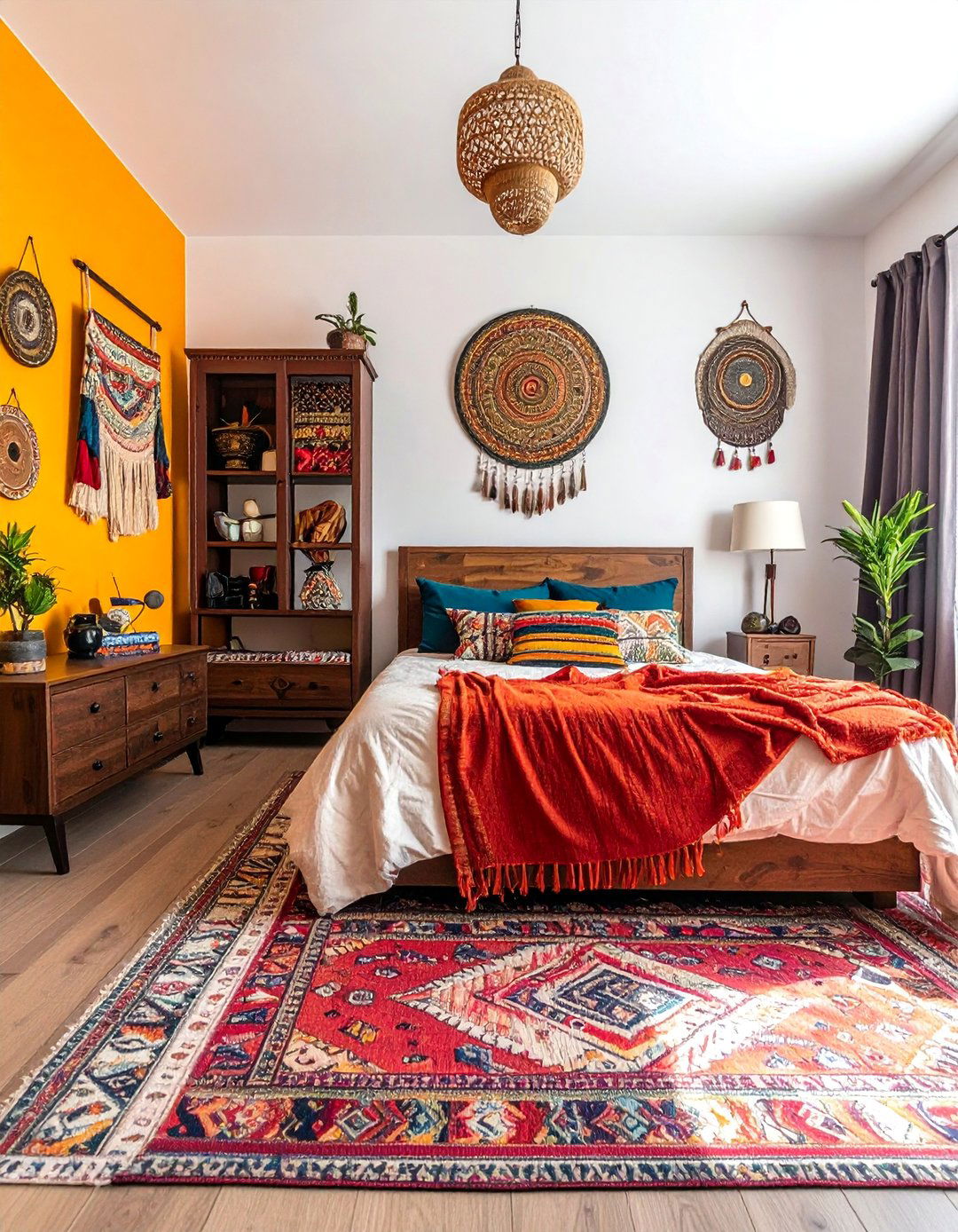 Multi Cultural Heritage Room - 40 Teen Room Ideas for a Fun and Functional Space