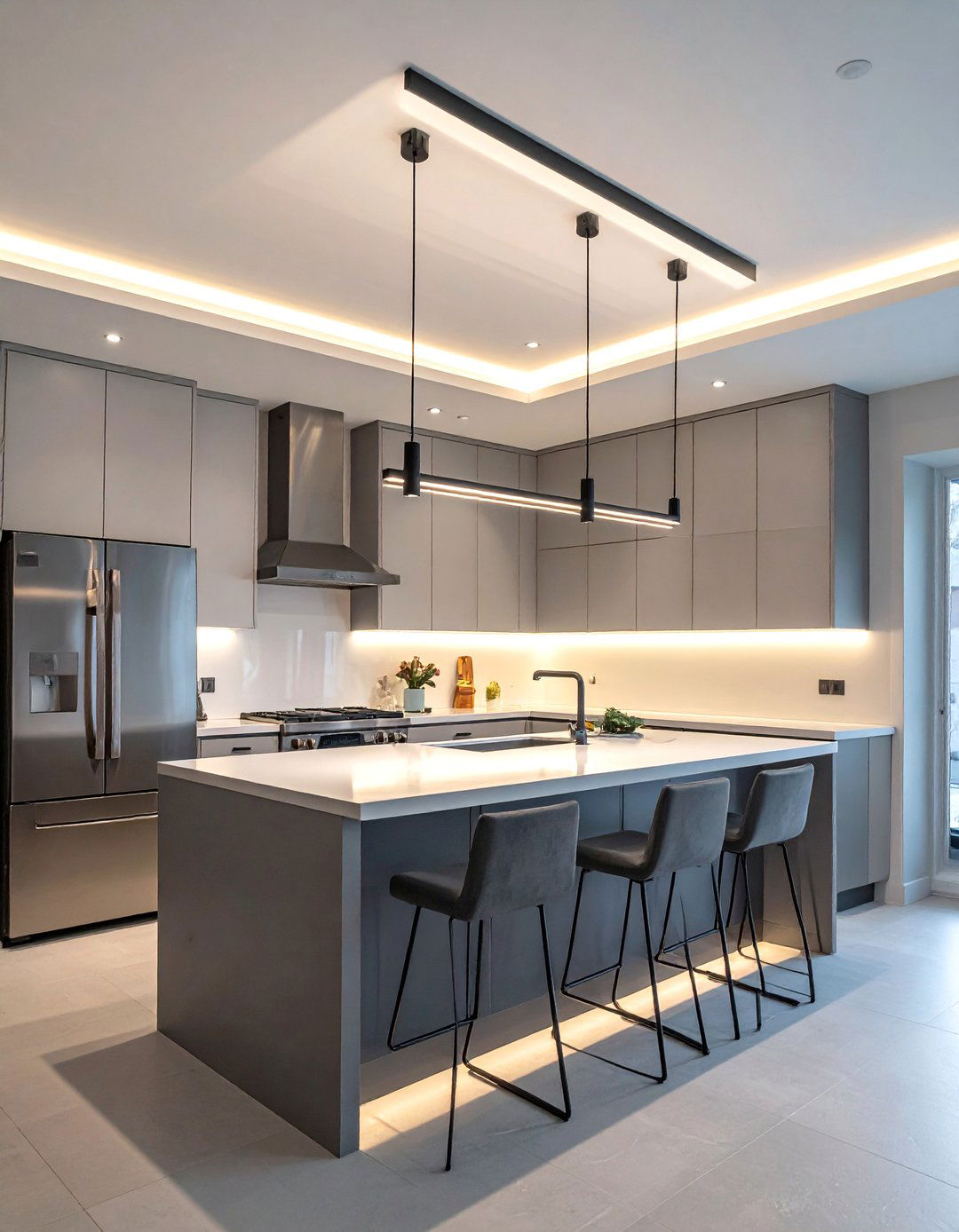 Multi Level Track Lighting Heights - 20 Kitchen Track Lighting Ideas for Modern Homes