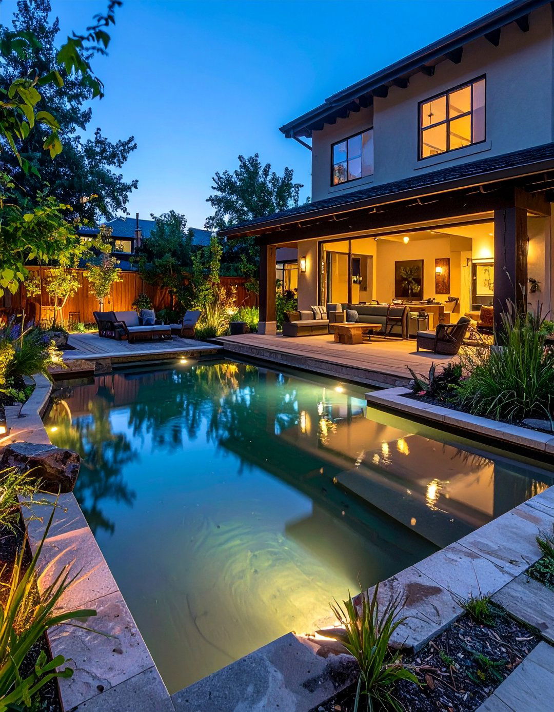 Multi Purpose Family Duck Pond - 15 Creative Duck Pond Ideas for Your Backyard