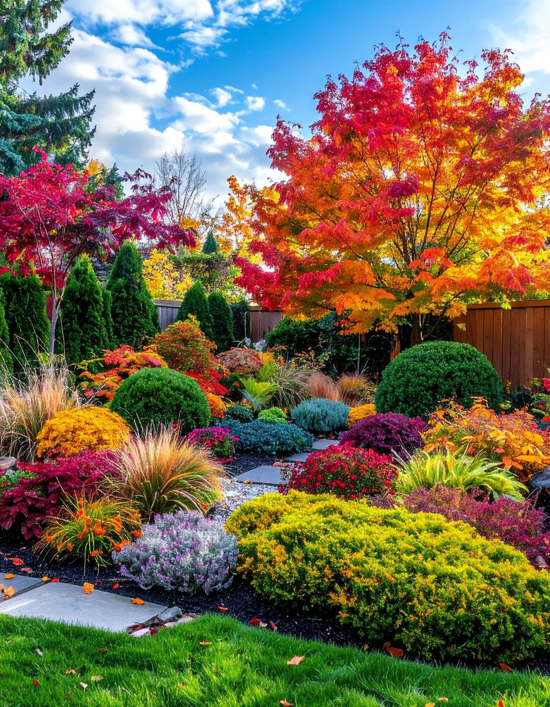Multi Season Interest Gardens - 40 Small Backyard Ideas to Transform Your Outdoor Space