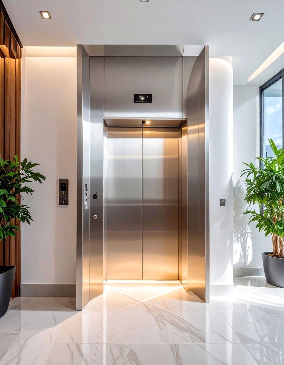 Multi Stop Versatility - 25 Elevator Design Ideas for Modern Homes