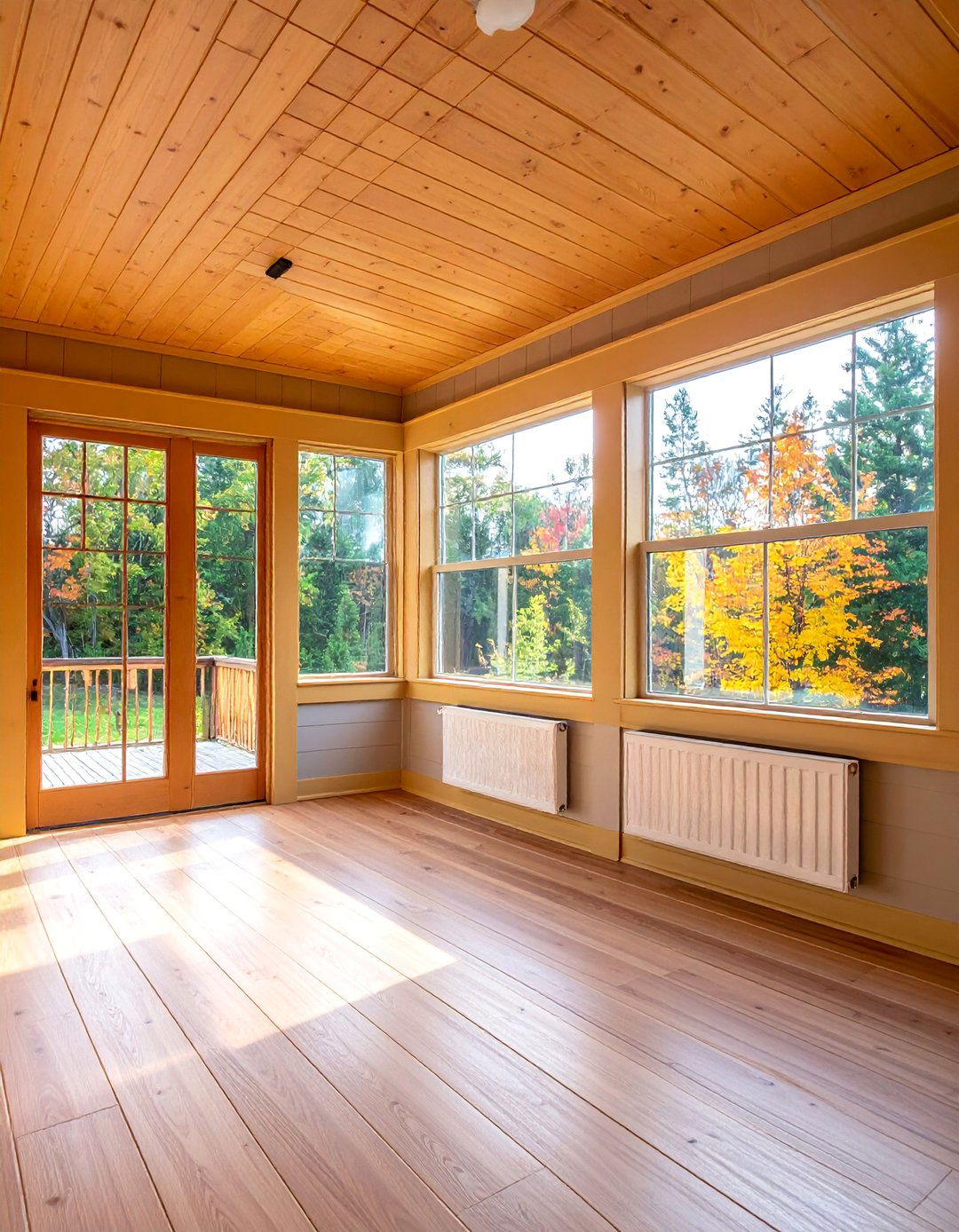 Multi Zone Heating Systems - 25 Enclosed Porch Ideas for Year-Round Enjoyment