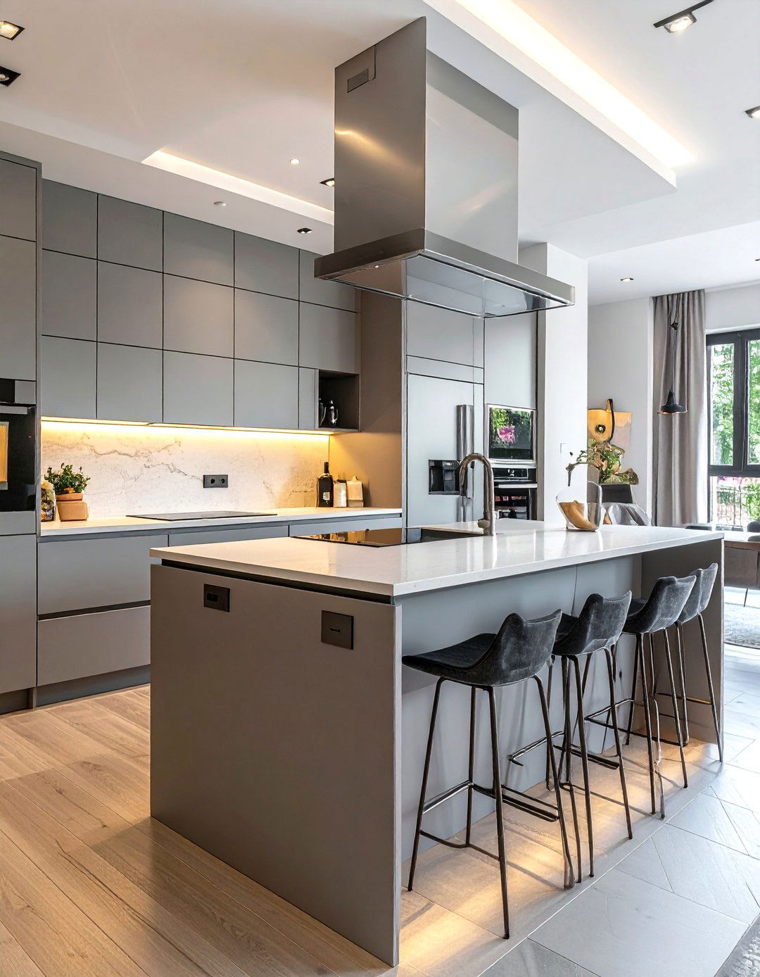 Multifunctional Kitchen Island Hub - 25 Dream Kitchen Ideas for Your Modern Home