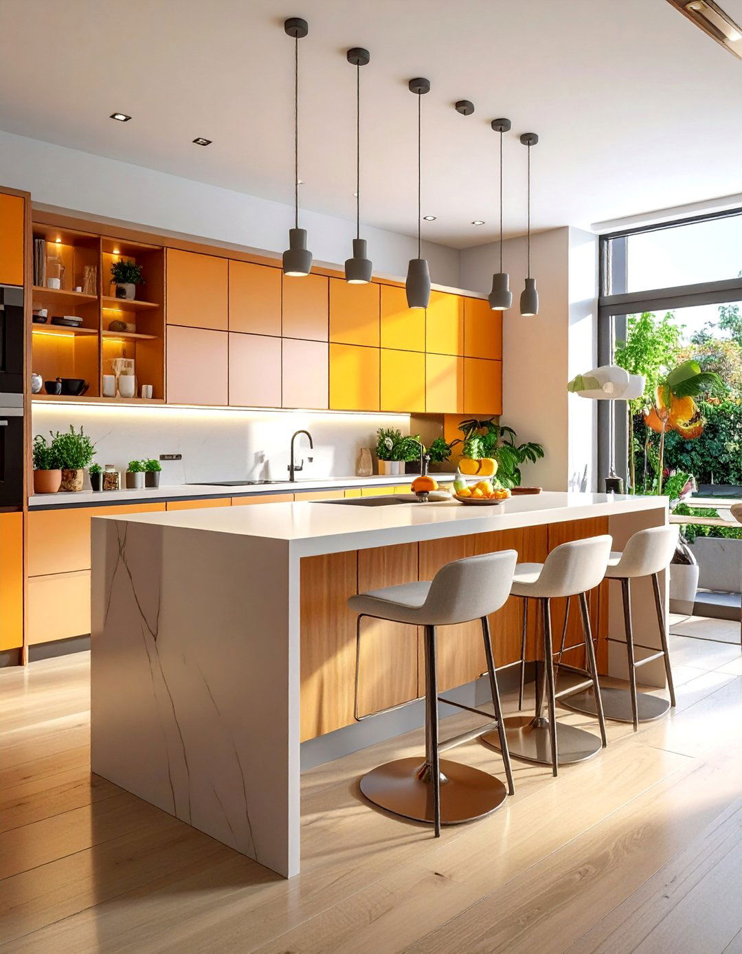 Multifunctional Kitchen Islands - 40 Modern Kitchen Ideas for a Sleek and Functional Space