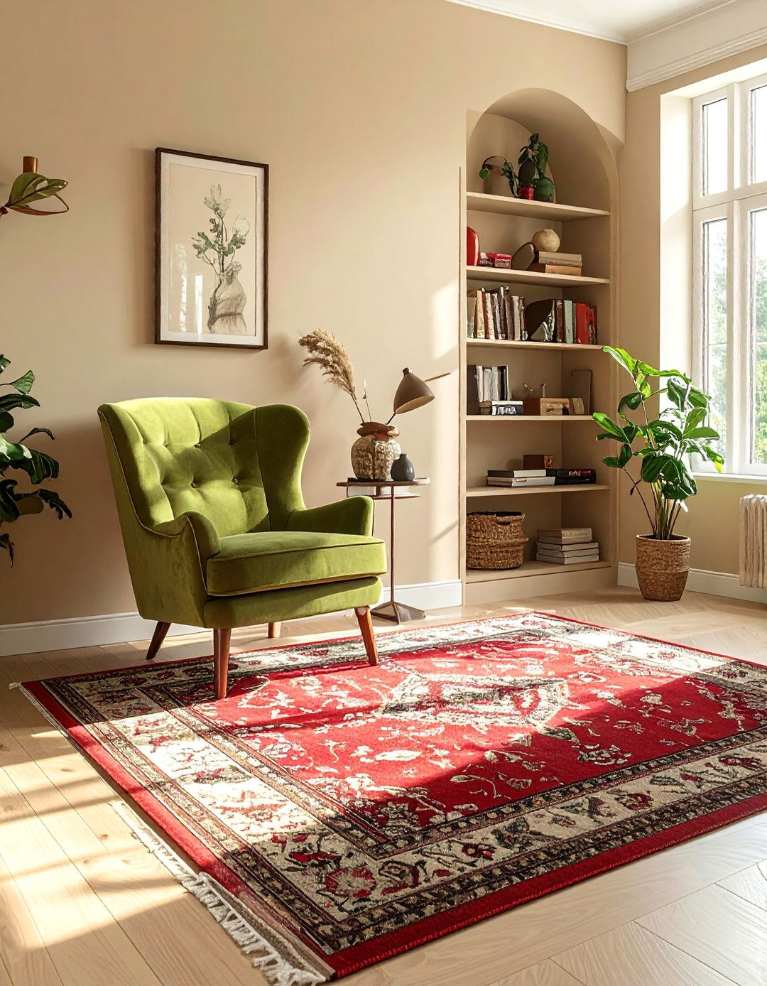 Muted Red Olive Green and Beige Palette - 40 Warm Color Palettes for Every Room in the House