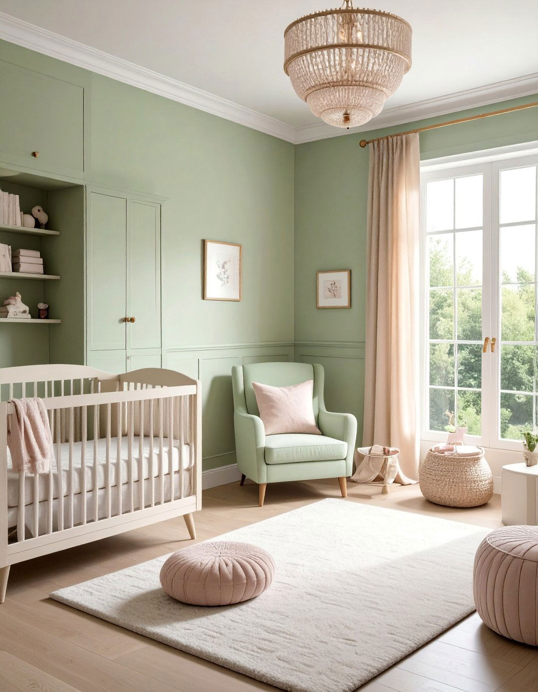 Muted and Soft Color Palette - 25 Vintage Nursery Ideas for a Timeless Baby Room