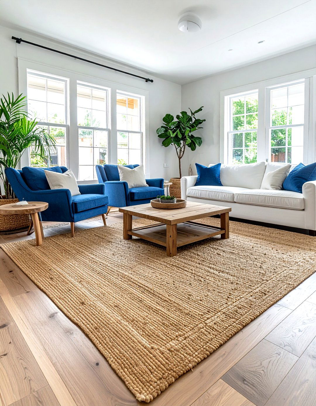 Natural Fiber Rugs Cottage Living Room - 30 Cottage Living Room Ideas for a Cozy Retreat