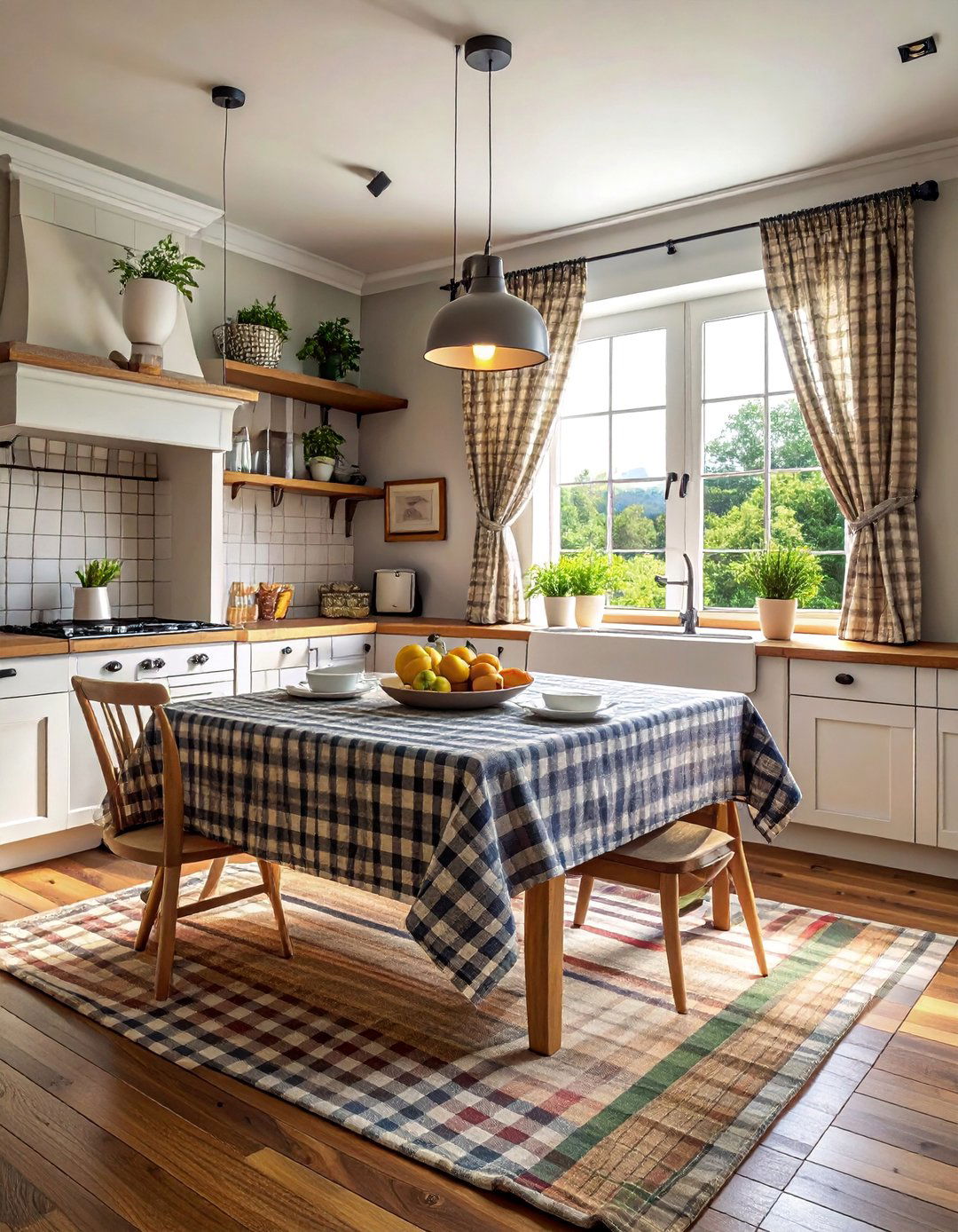 Natural Fiber Textiles - 20 Primitive Kitchen Ideas for a Rustic and Cozy Feel