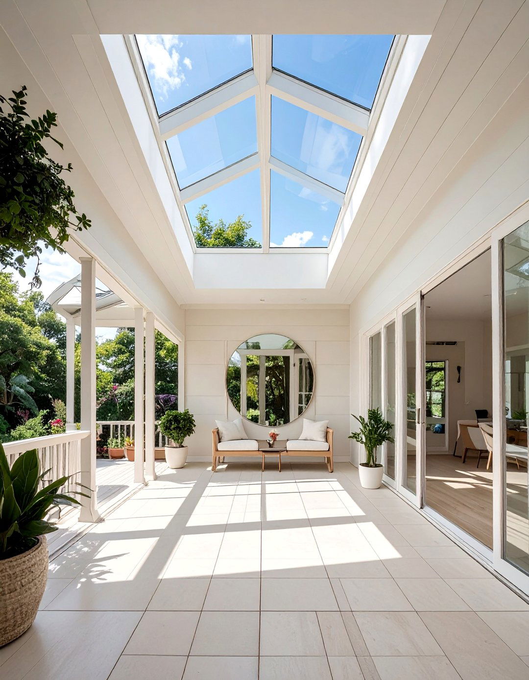 Natural Lighting Optimization - 25 Enclosed Porch Ideas for Year-Round Enjoyment
