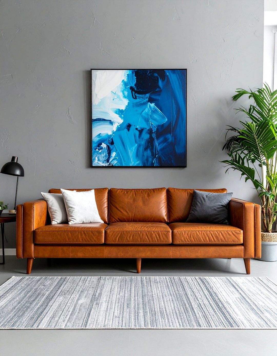 Neutral Color Palette with Bold Accents - 30 Industrial Decor Ideas for a Modern Home