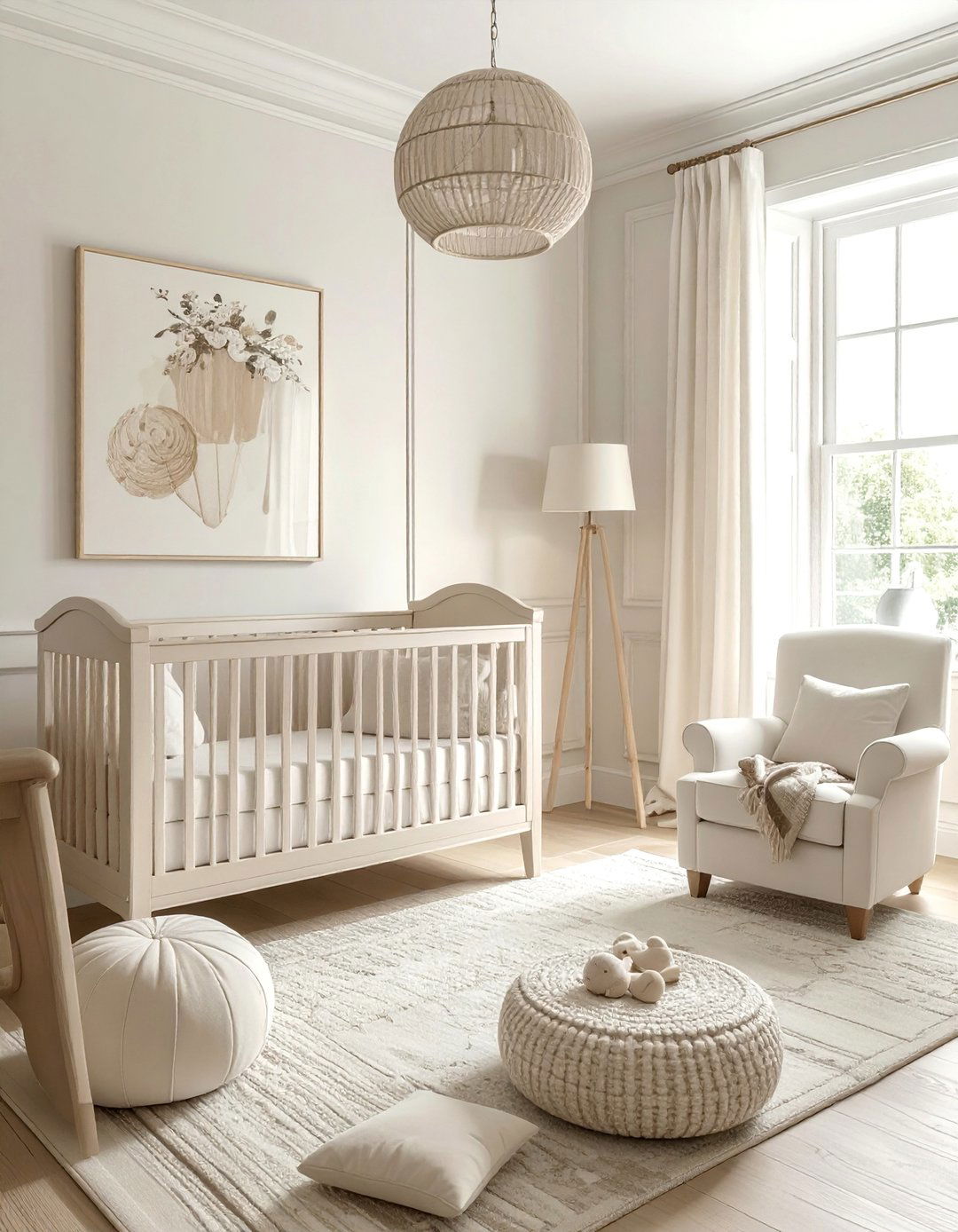 Neutral Toned Vintage Nursery - 25 Vintage Nursery Ideas for a Timeless Baby Room