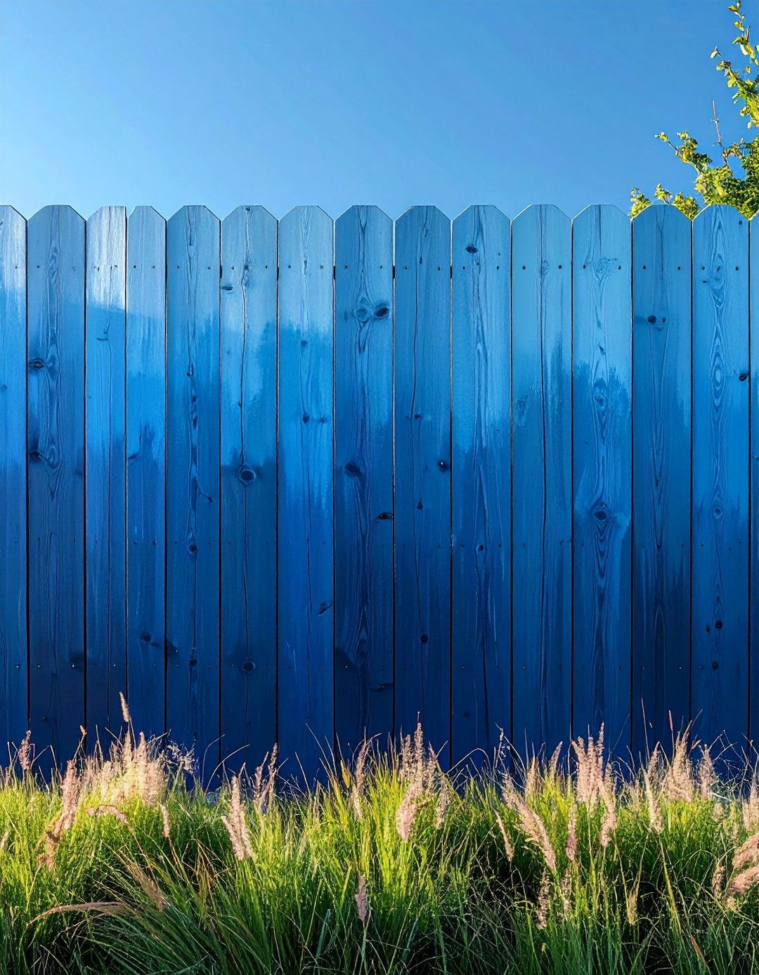 Ombre Gradient Fence Painting - 20 Fence Painting Ideas to Transform Your Outdoor Space