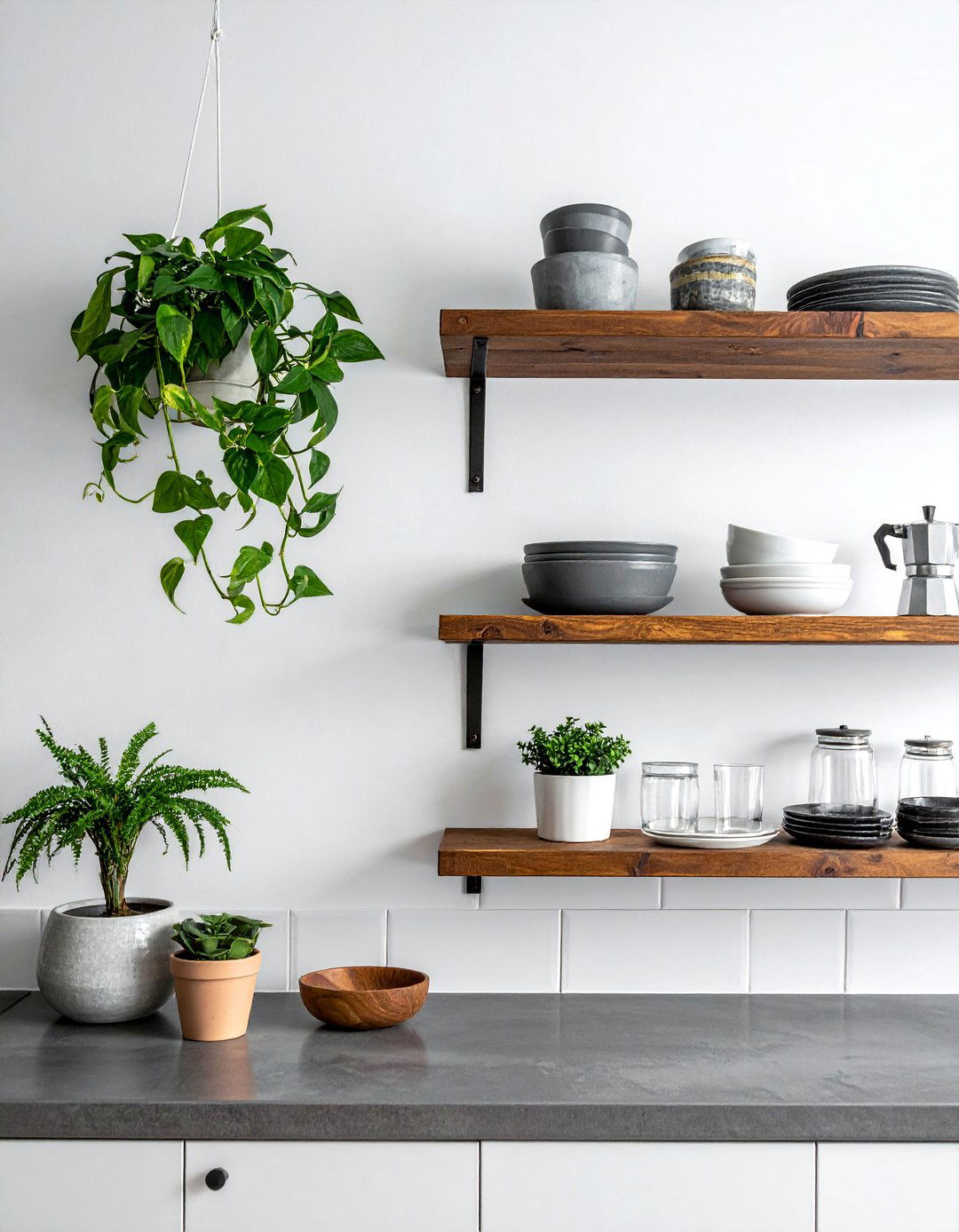 Open Metal and Wood Shelving - 30 Industrial Decor Ideas for a Modern Home
