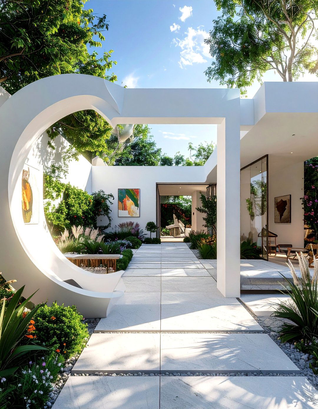 Outdoor Art Gallery Display - 25 Backyard Oasis Ideas for Relaxing Outdoor Spaces