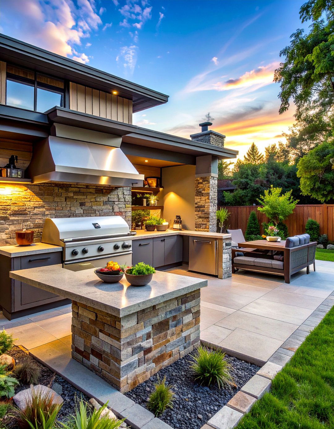 Outdoor Kitchen Foundation - 30 Decomposed Granite Landscaping Ideas for Your Yard