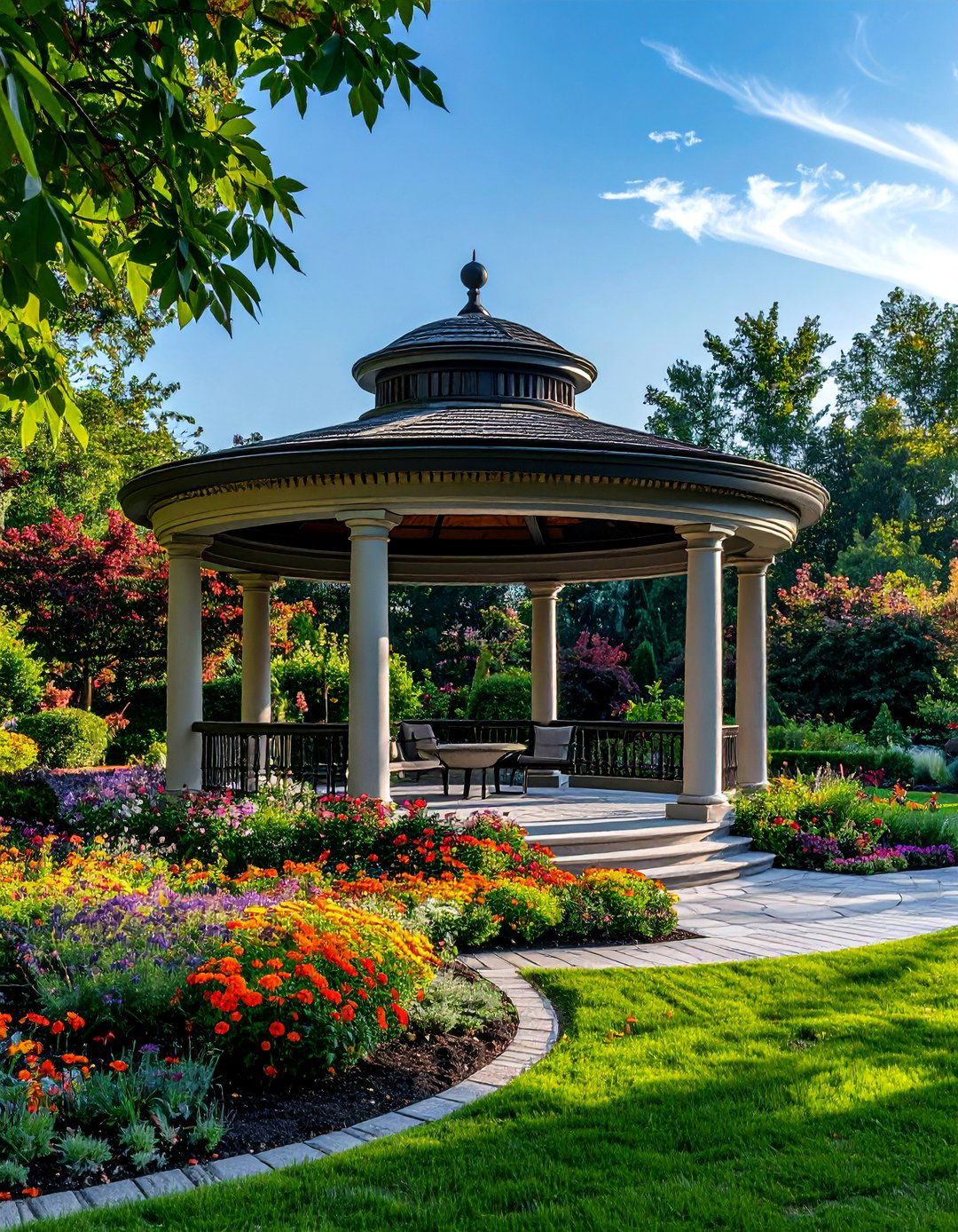 Oval Shaped Garden Gazebo - 40 Gazebo Design Ideas for a Beautiful Outdoor Space