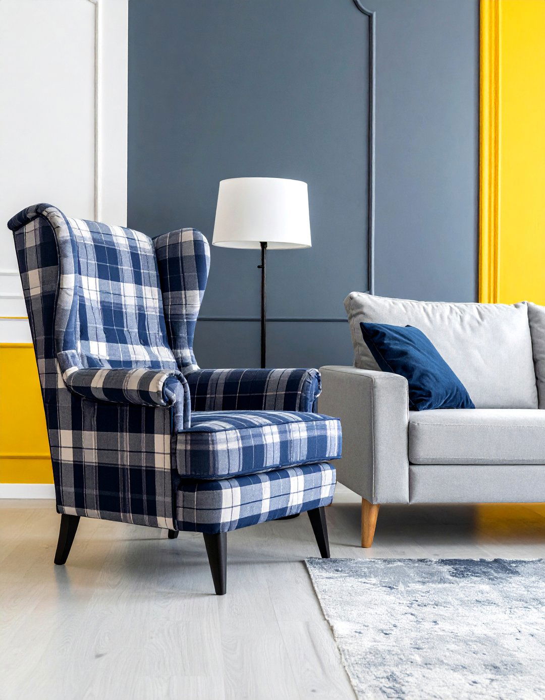 Patterned Upholstery on Furniture - 40 Cozy Living Room Ideas to Transform Your Space