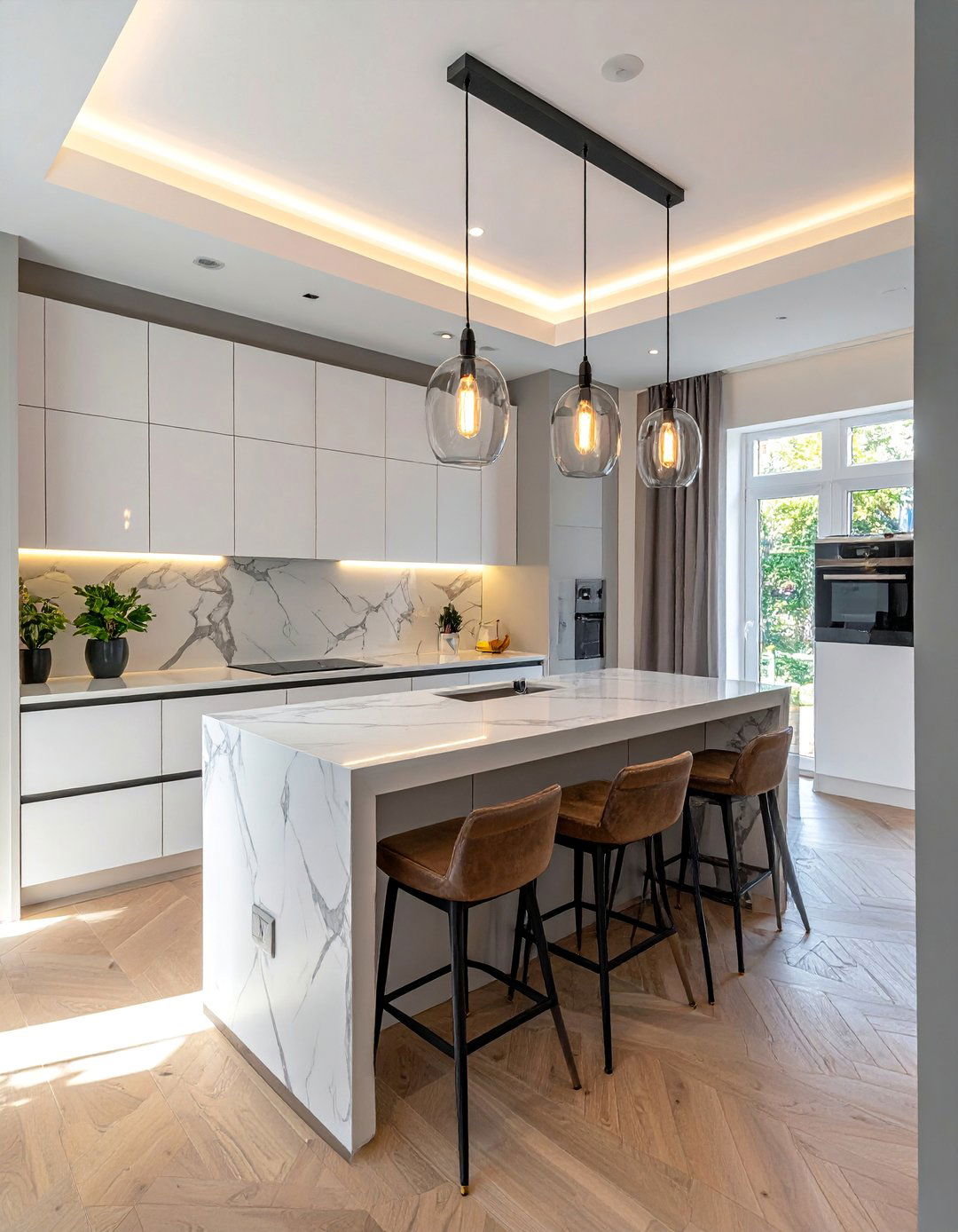 Pendant Track Lighting Systems - 20 Kitchen Track Lighting Ideas for Modern Homes
