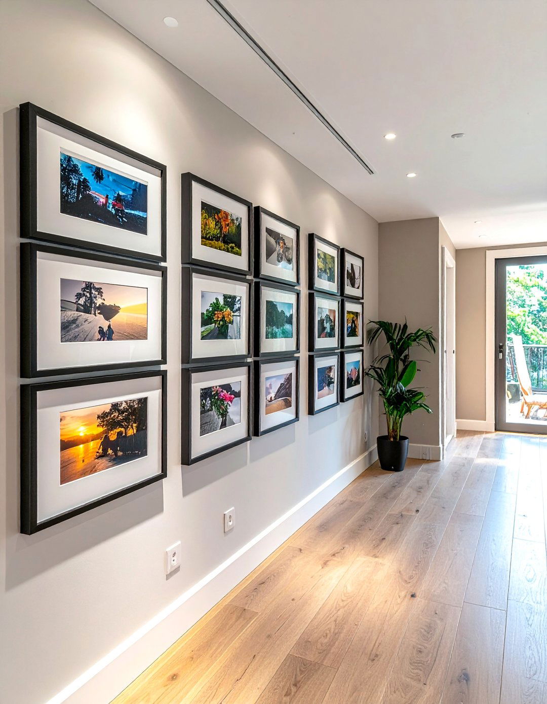 Personal Photography Story Wall - 40 Wall Decor Ideas to Transform Any Room