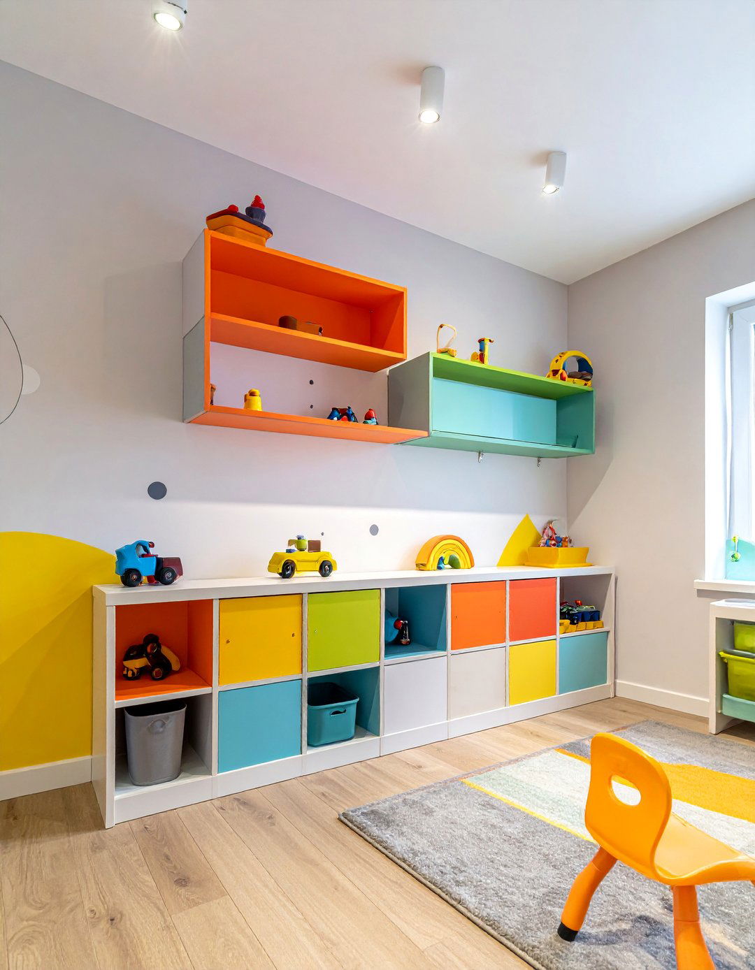 Playroom Wall Storage Systems - 40 Toy Storage Ideas to Keep Your Home Organized