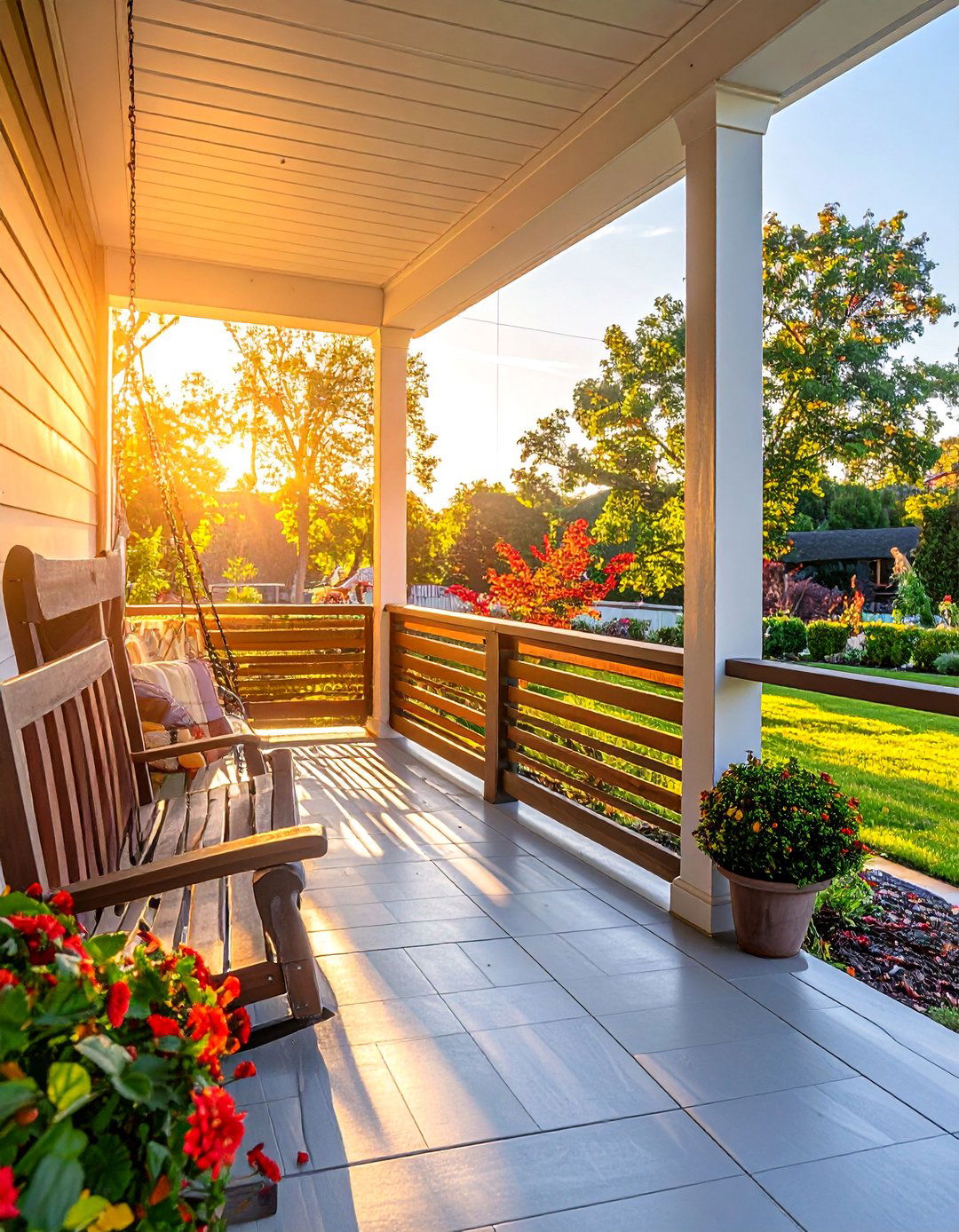 Privacy Screen Front Porch Railing - 25 Front Porch Railing Ideas for Curb Appeal