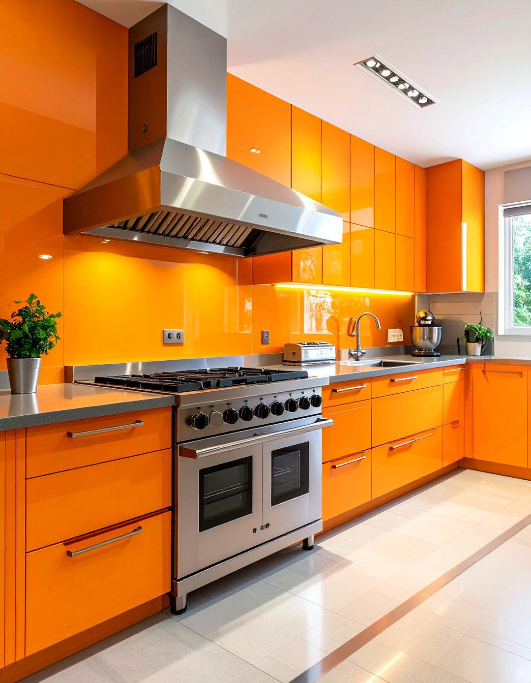 Professional Appliance Features - 40 Modern Kitchen Ideas for a Sleek and Functional Space
