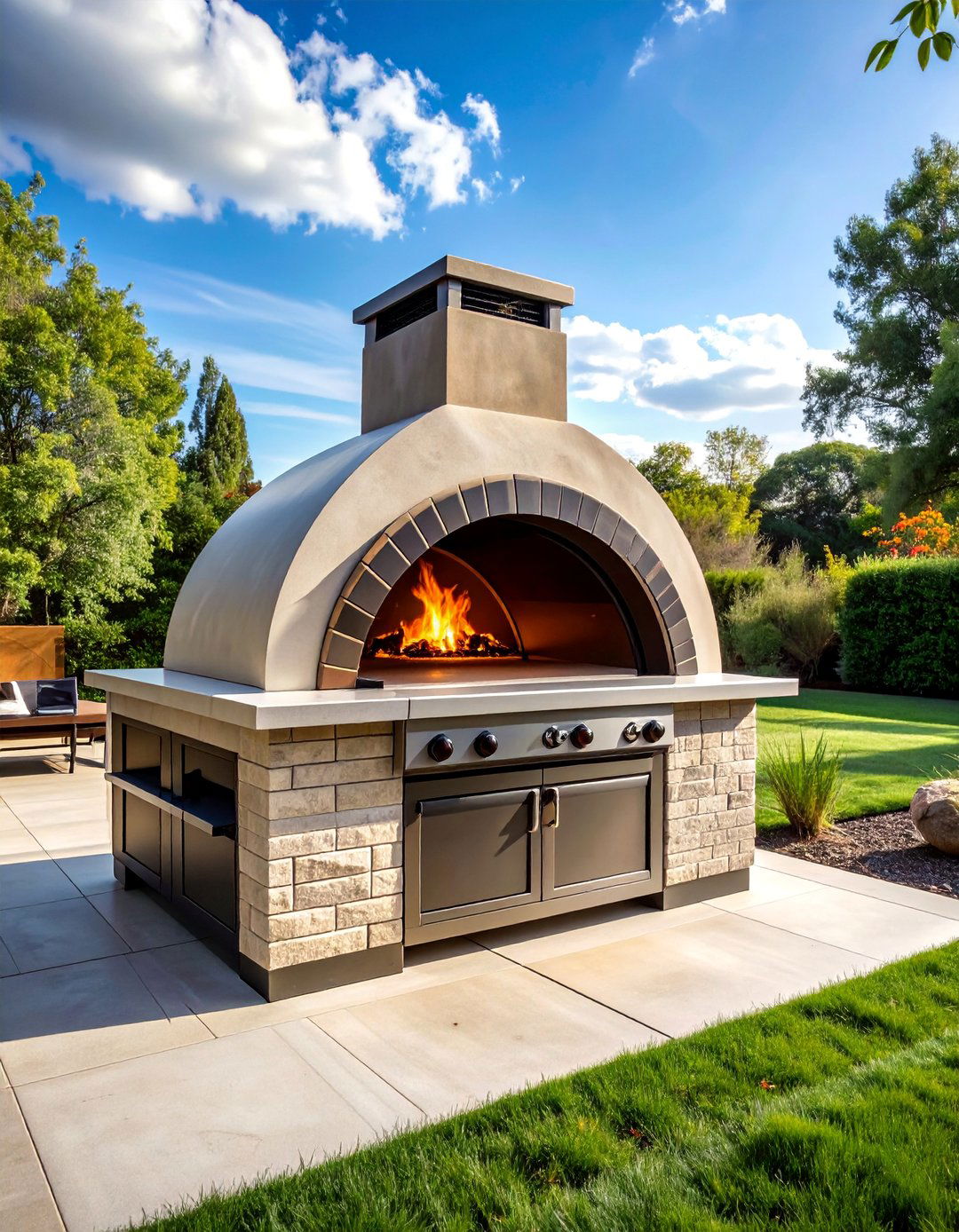 Professional Grade Commercial Style Systems - 20 Outdoor Pizza Oven Ideas for Backyard Fun