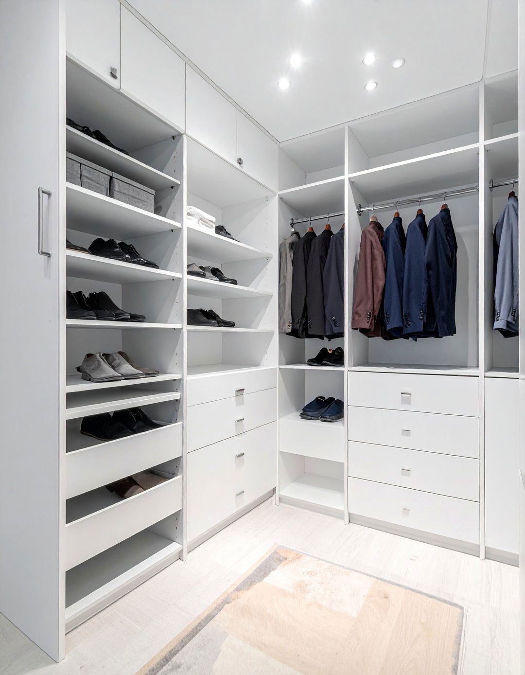 Pull Out Storage Features - 30 Dressing Room Ideas to Organize Your Space