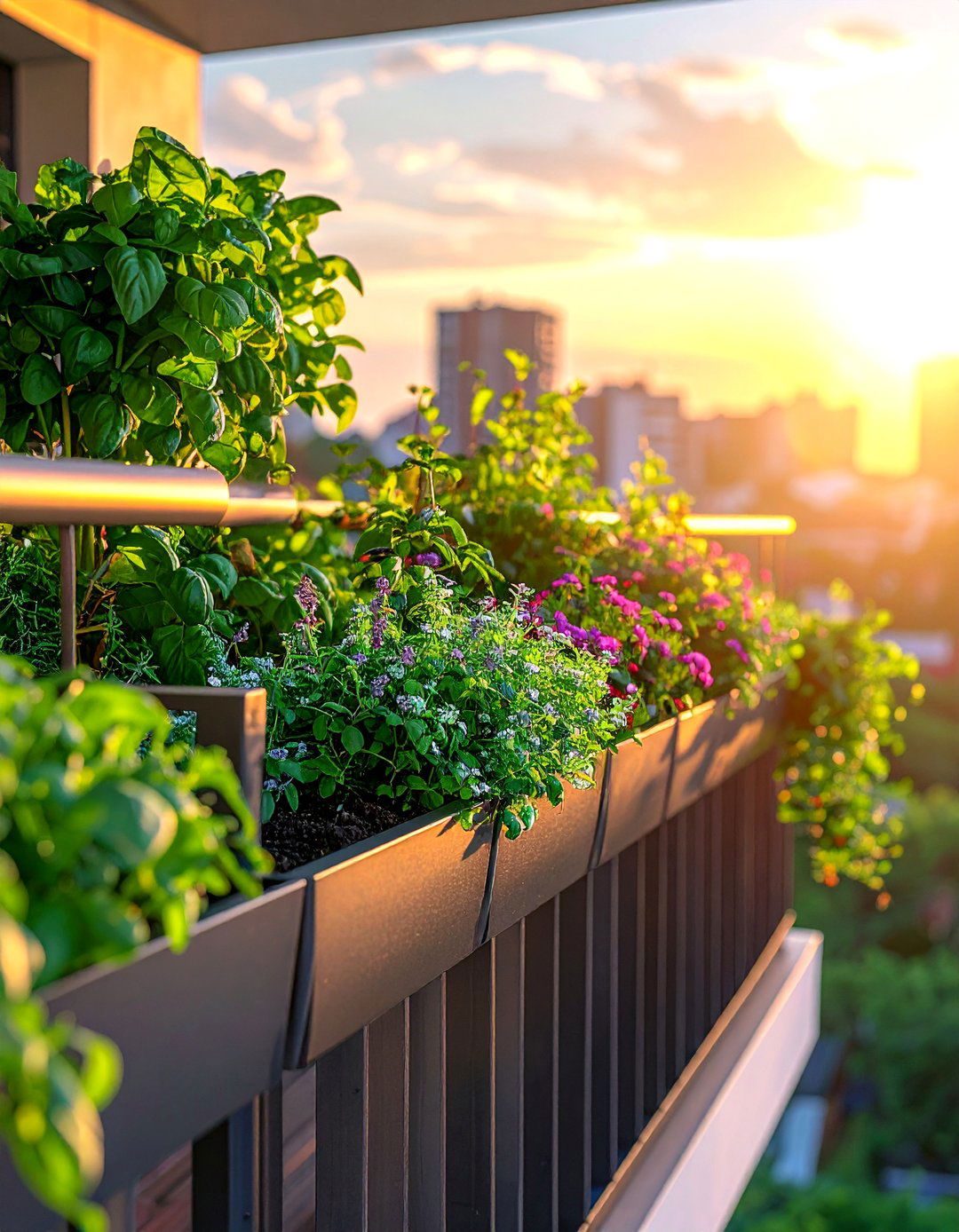 Rail Planter Integration - 20 Second Story Balcony Ideas for Stunning Views