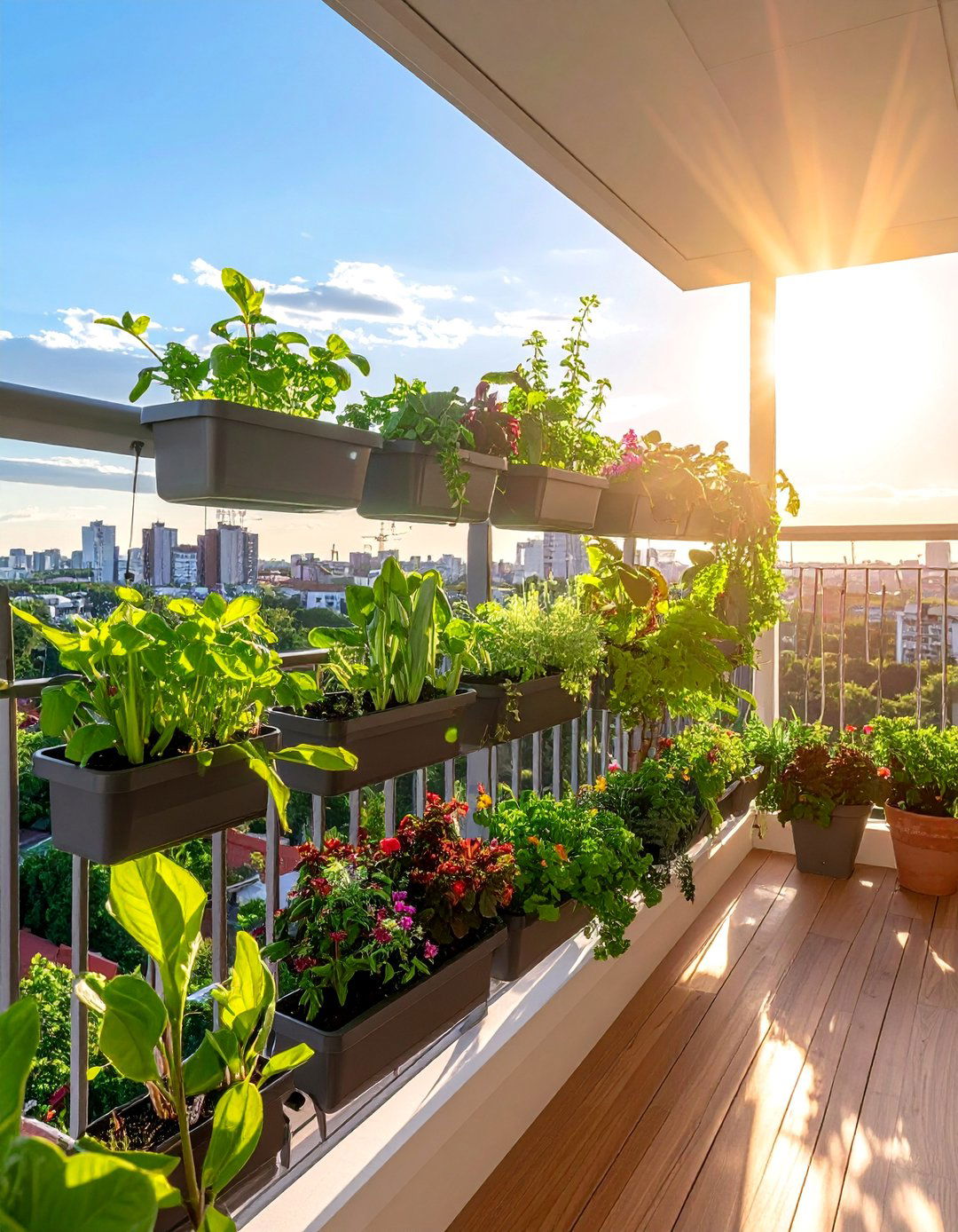 Railing Mounted Gardens Bedroom Balcony - 20 Bedroom Balcony Ideas to Maximize Your Space