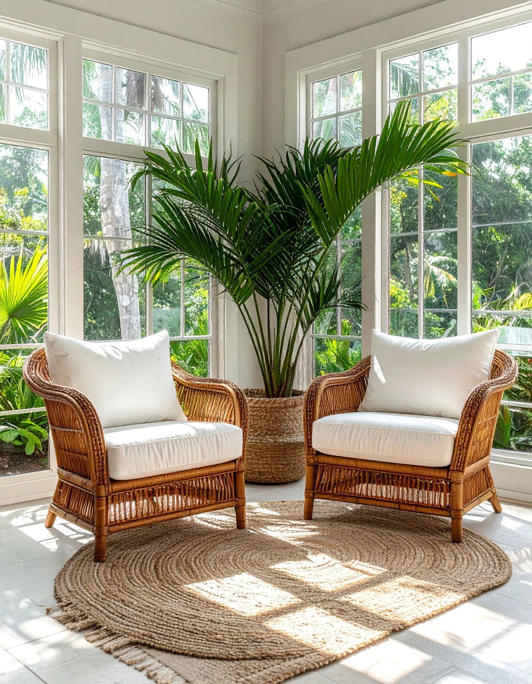 Rattan and Wicker Furniture - 25 Florida Home Decor Ideas for a Coastal Vibe