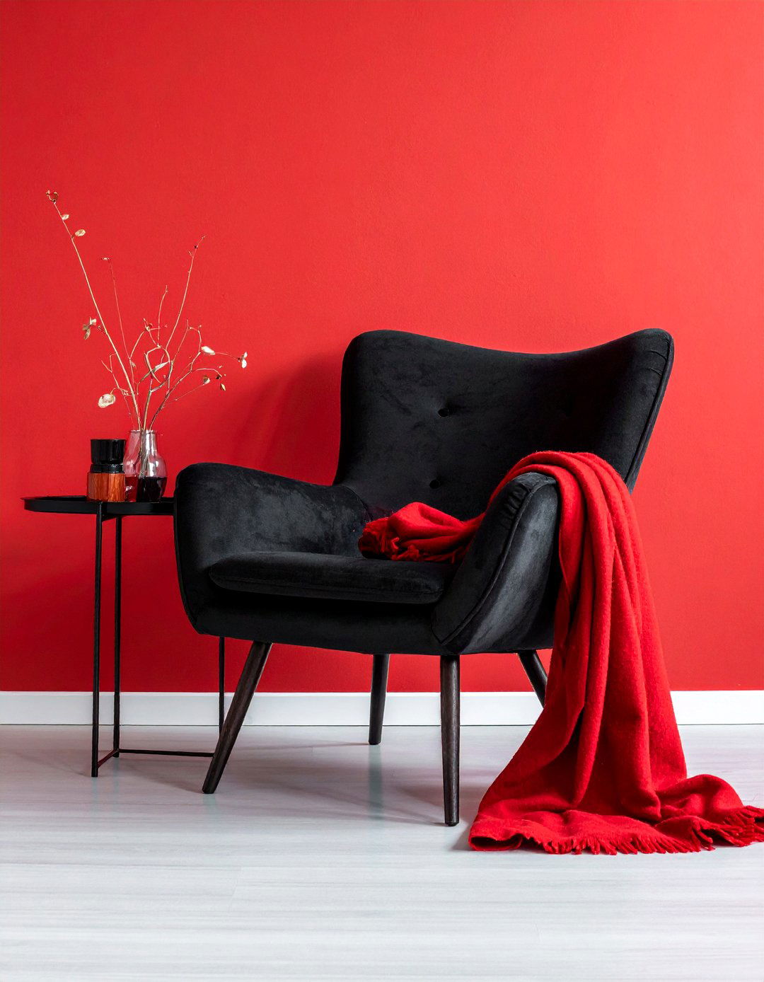 25 Black and Red Living Room Ideas for Bold Interiors