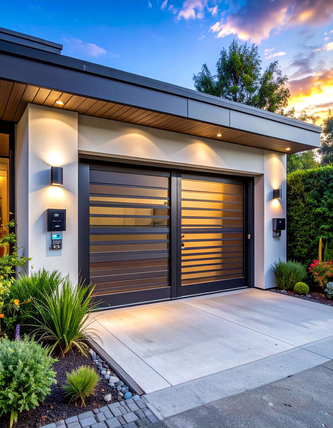 Remote Access Control Sliding Gates - 30 Sliding Gate Design Ideas for Modern Homes