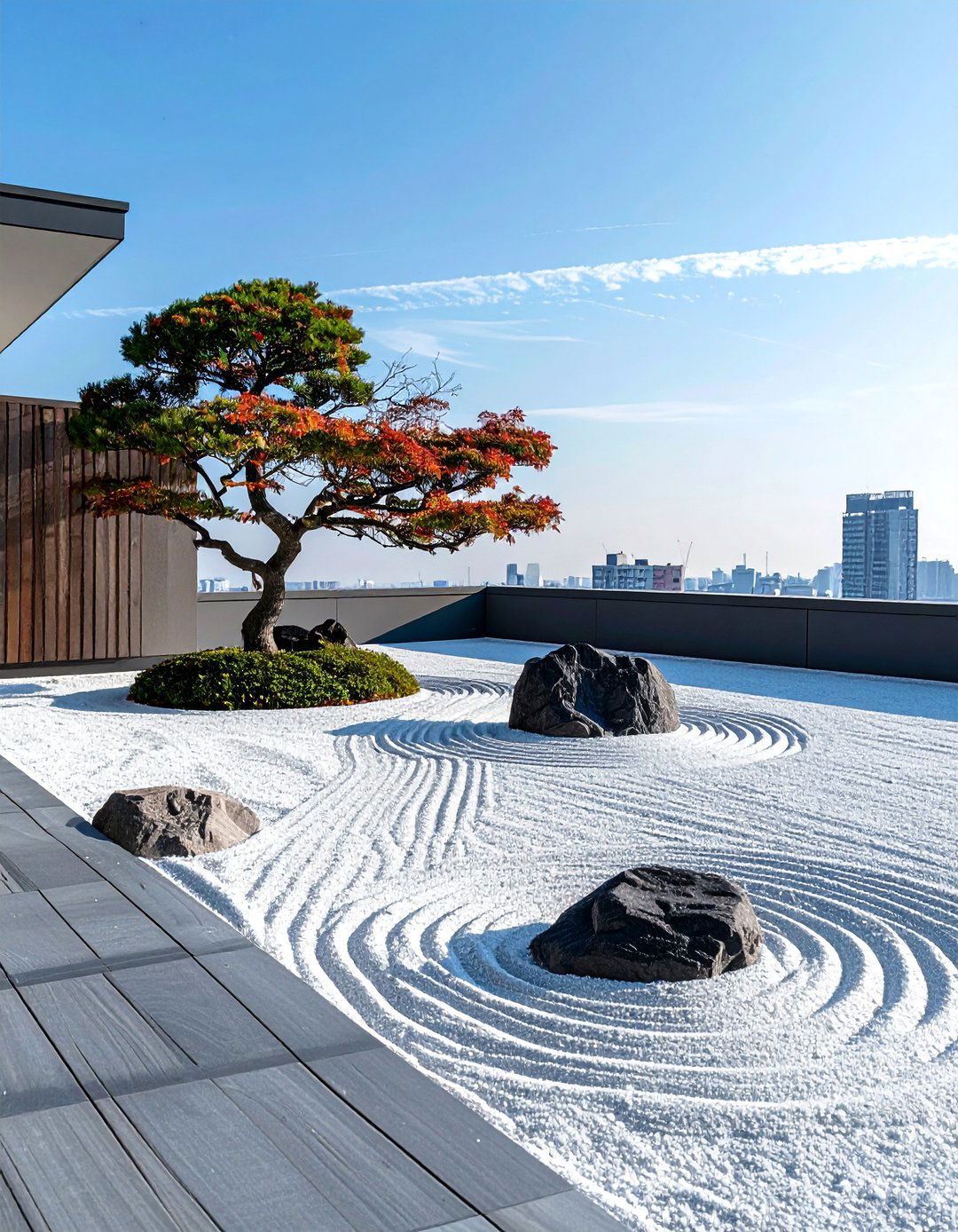 Residential Rooftop Zen Garden - 30 Residential Rooftop Design Ideas to Inspire