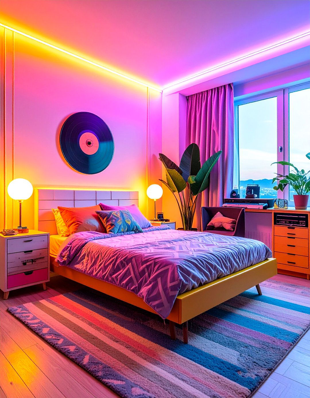 Retro 80s Revival - 40 Teen Room Ideas for a Fun and Functional Space