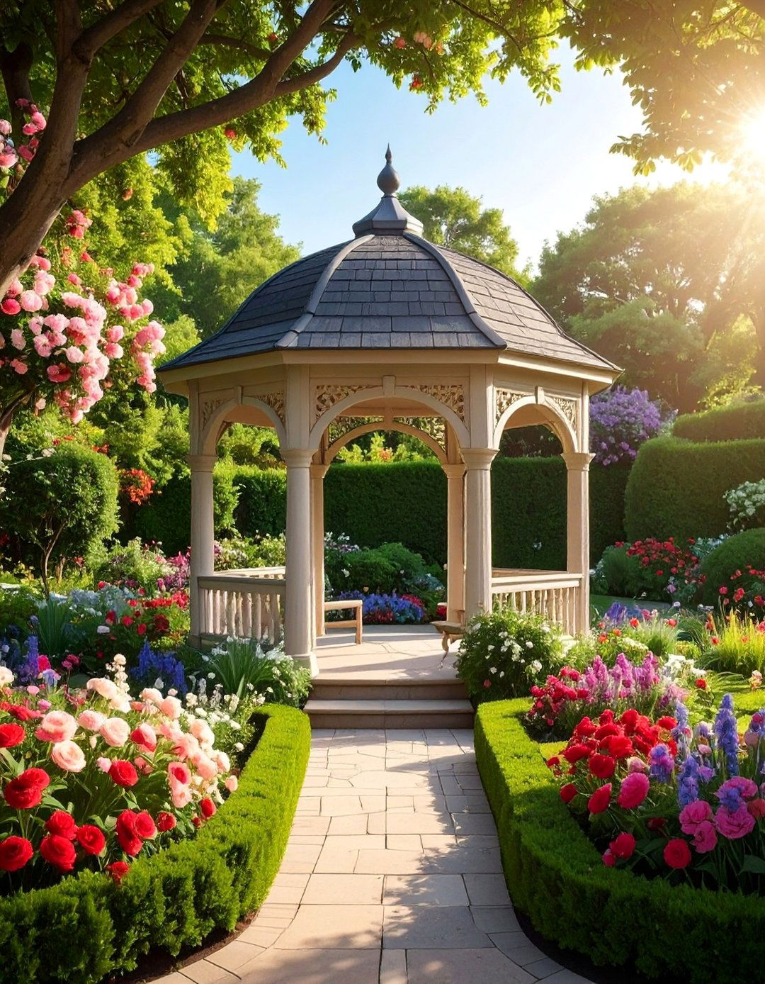 Romantic Garden Gazebo - 40 Gazebo Design Ideas for a Beautiful Outdoor Space