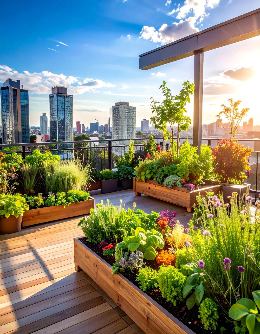 Rooftop and Balcony Gardens - 40 Small Backyard Ideas to Transform Your Outdoor Space