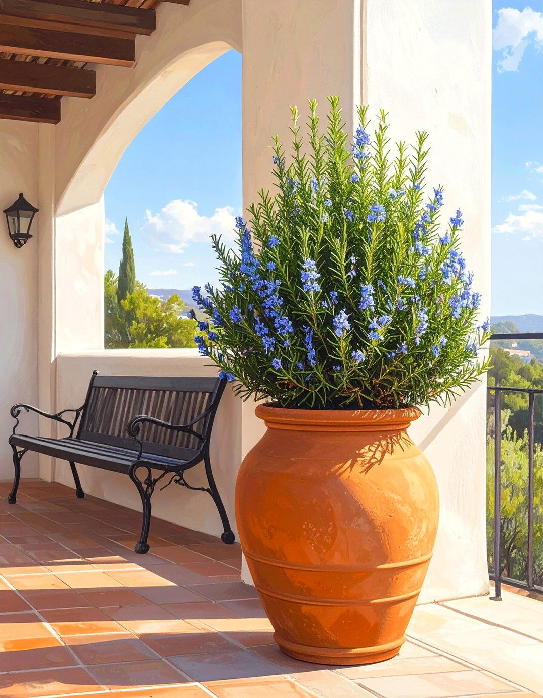 Rosemary for Patios - 30 Outdoor Plants Perfect for Your Patio