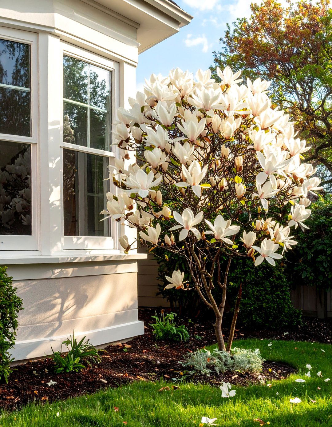 Royal Star Magnolia for Compact Garden Spaces - 30 Best Small Trees for Your Front Yard Landscaping