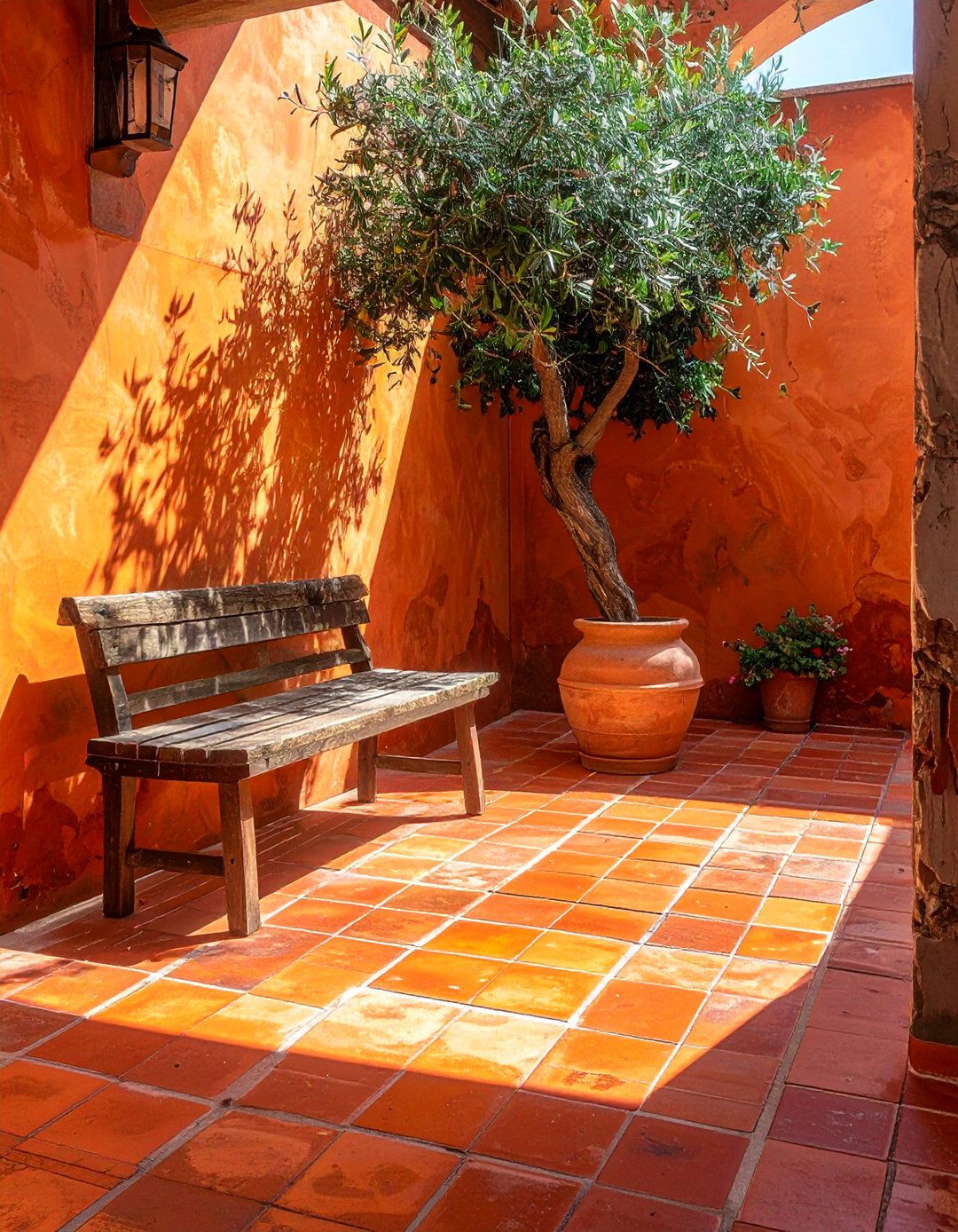 Rustic Italian Decor Featuring Terracotta Tiling - 20 Rustic Italian Decor Ideas for a Warm and Inviting Home