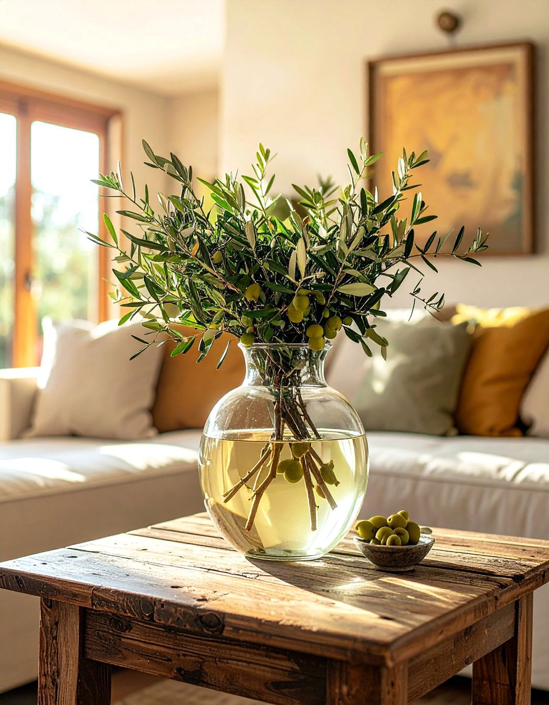 Rustic Italian Decor Incorporating Olive Branch Motifs - 20 Rustic Italian Decor Ideas for a Warm and Inviting Home